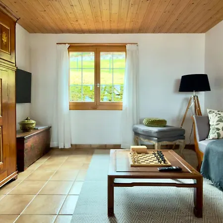 Semesterbostad Elegant Family With And Mountain Views Leissigen