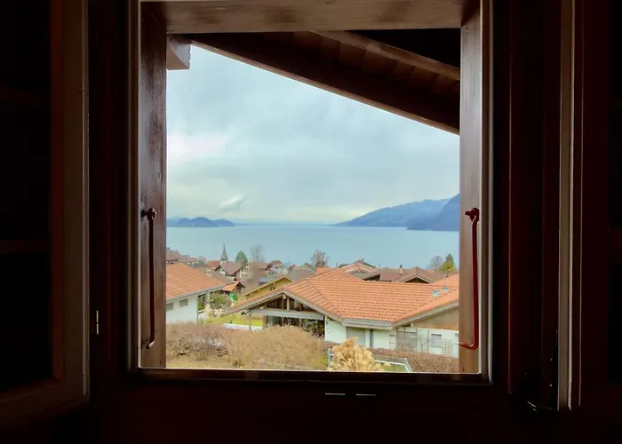 Elegant Family With And Mountain Views Semesterbostad Leissigen