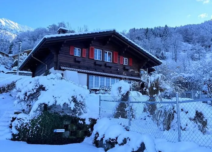 Elegant Family With And Mountain Views * Leissigen
